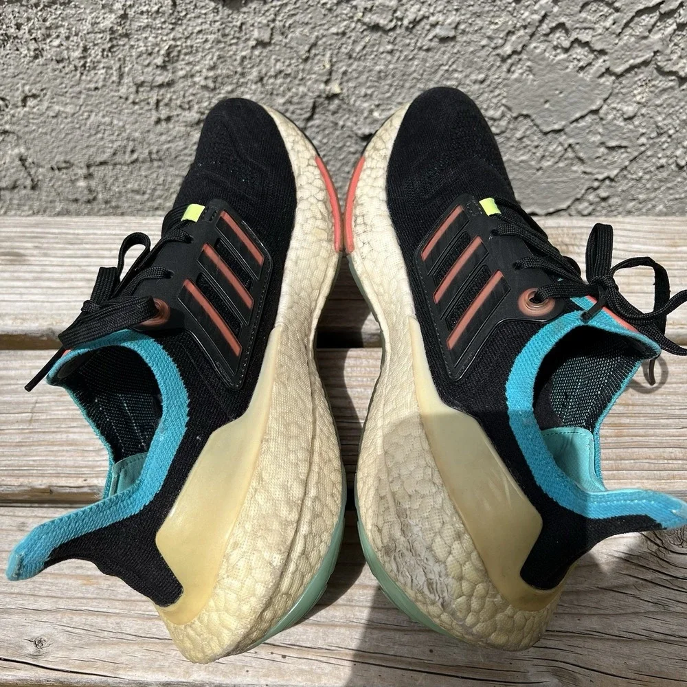 adidas Shoes Men Size 7 ultraboost 22 black athletic running‎ sneakers